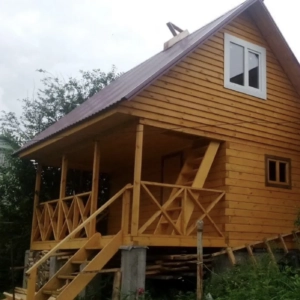 Баня 6х6 из бруса 150х100. Б-40