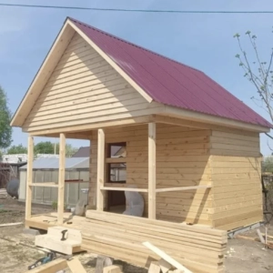 Баня 6х6 из бруса 150х100. Б-40