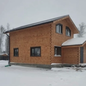 Дом 6х8 из бруса 150х150. Д-31